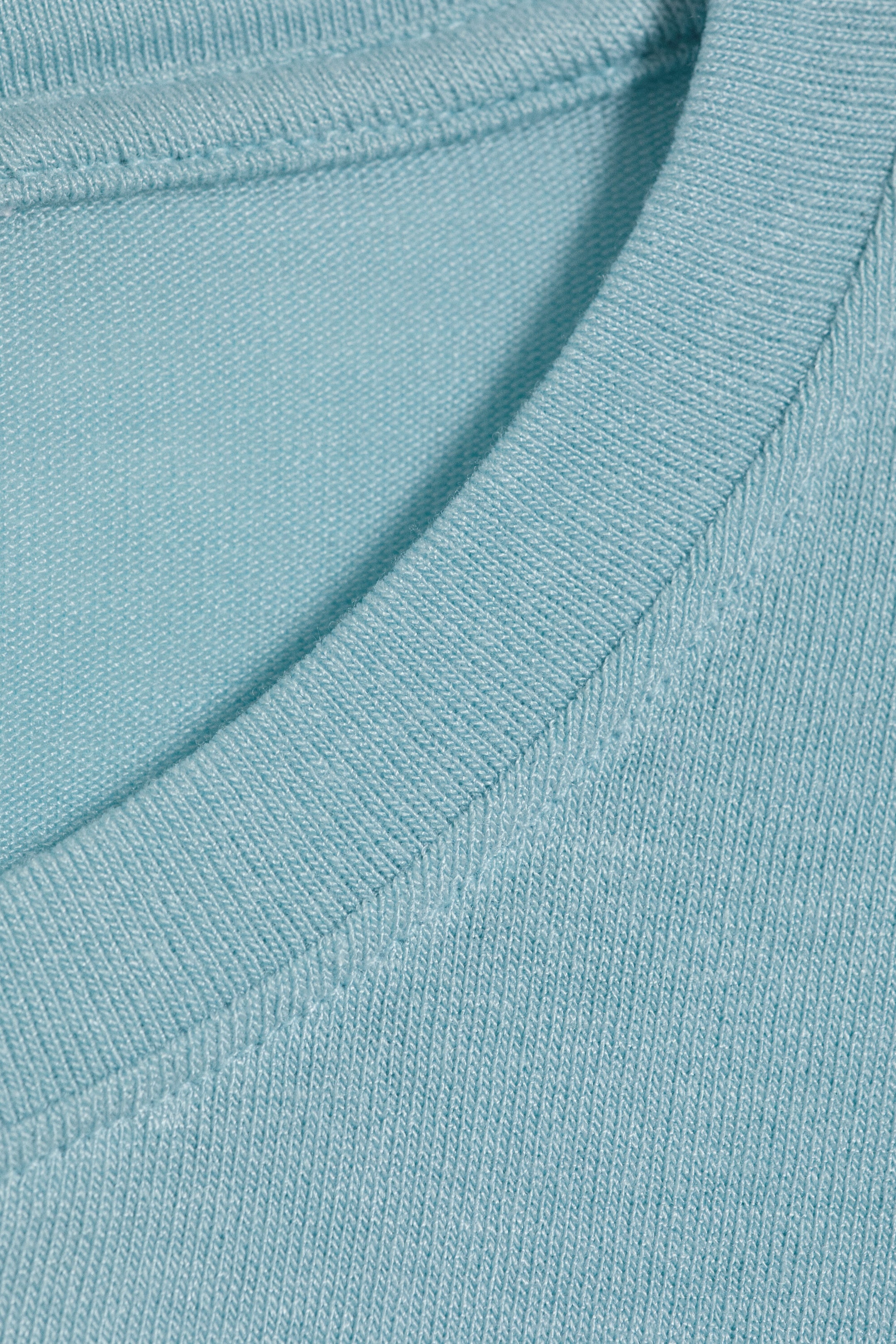 Light Dusty Blue - Doorschijnend T-shirt met lange mouwen - 2