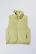 Faded Yellow - Billy Puffer Vest - 0