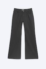 Dunkelgrau - Low Rise Structured Trousers - 4