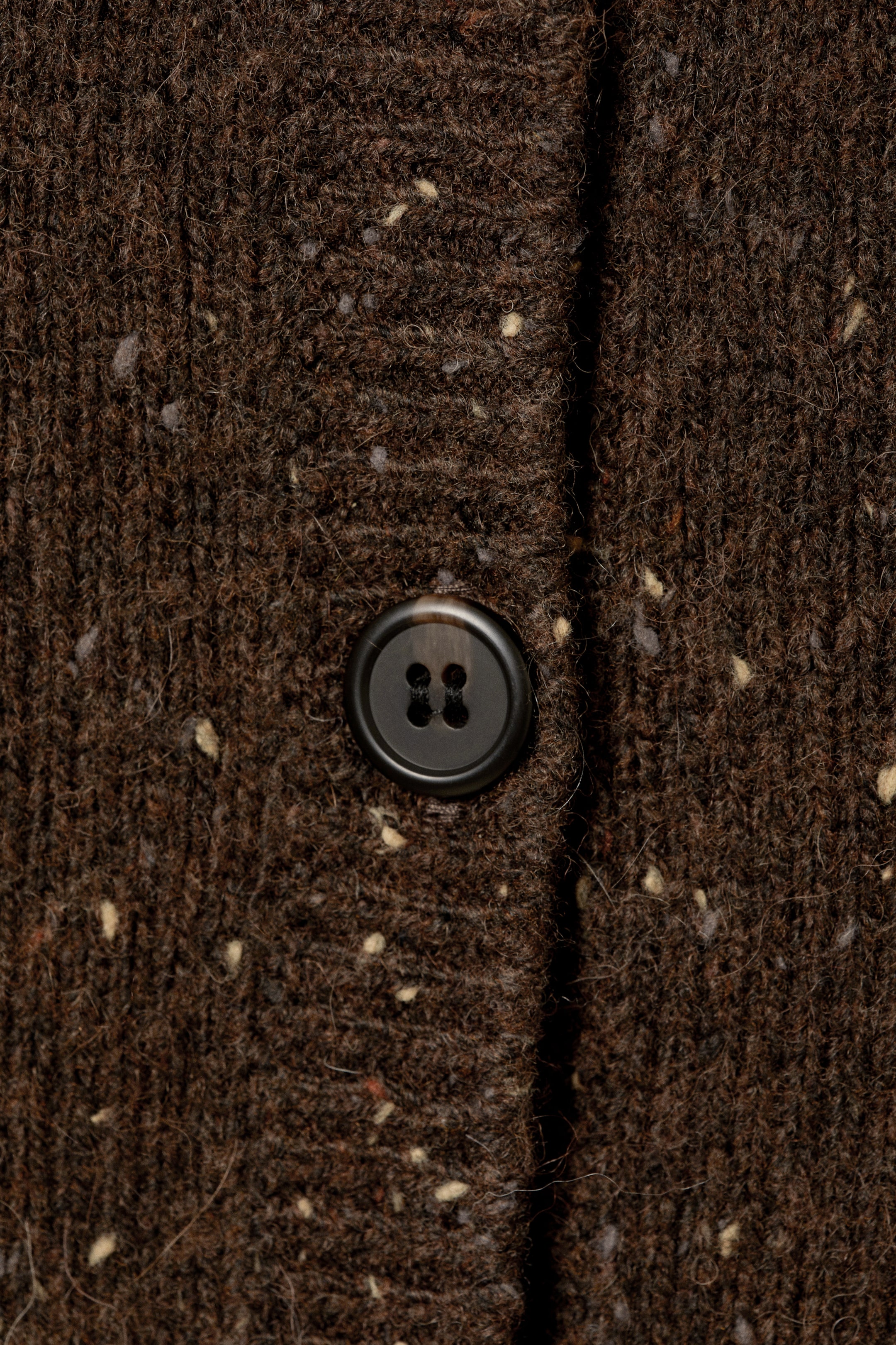 Visualizza immagine più grande: Gilet in misto lana - Marrone scuro mélange - DONNA | H&M IT 6