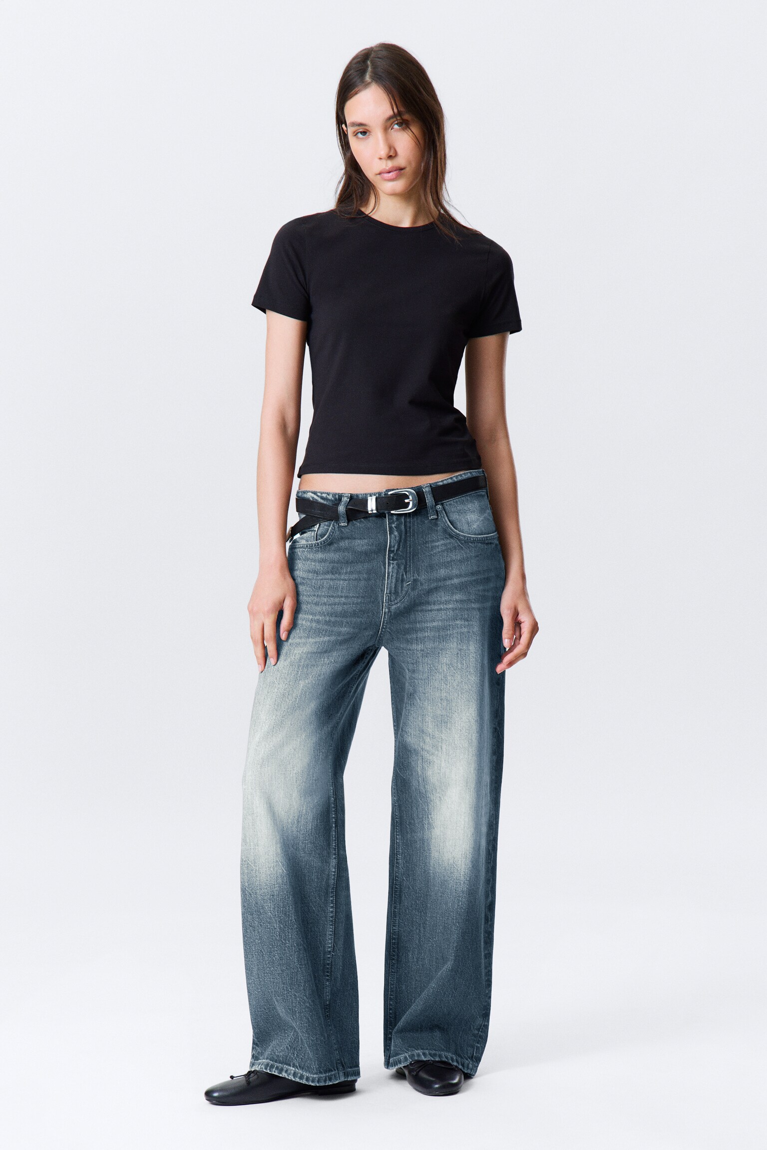 Missy Low Rise Loose Straight Leg Jeans - Mountain Blue - Medium Blue/Tuned Black - Black/Notus Blue - Light Blue/Blue Rinse - Dark Blue/Pandora Blue - Dark Blue - 1