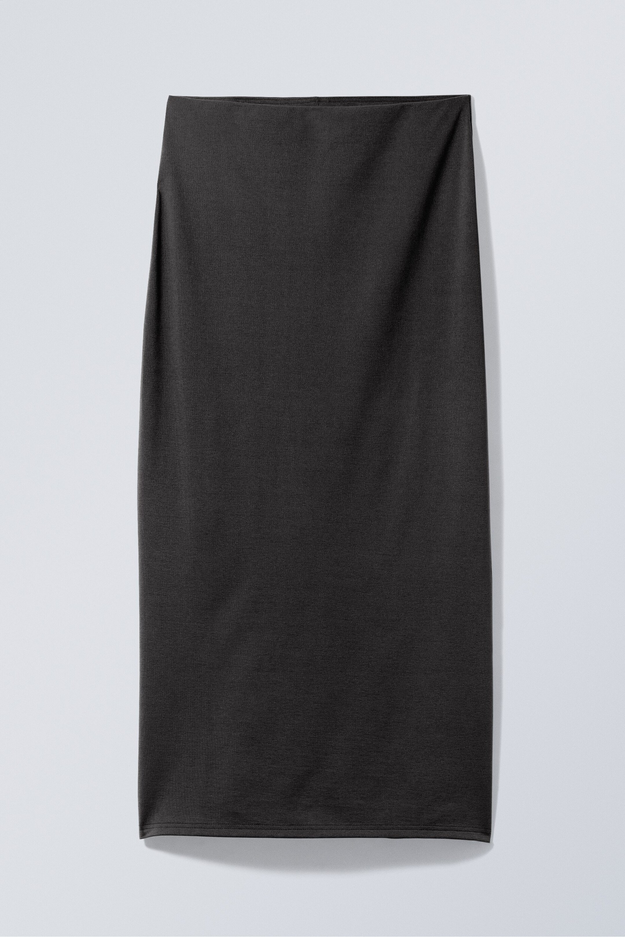 Black - Johanna Long Pencil Skirt - 0