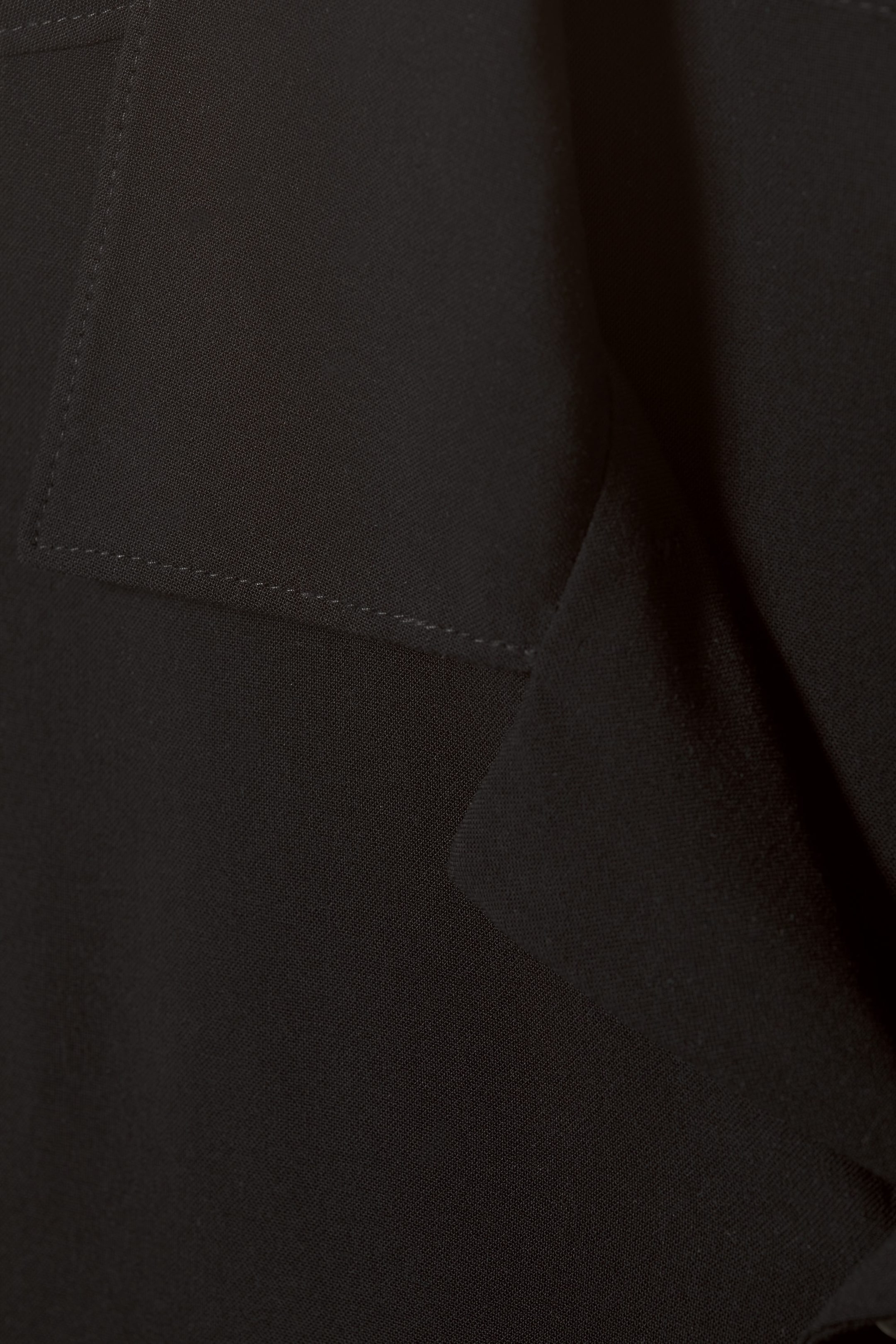 Black - Coffee Oversized Shirt - 1