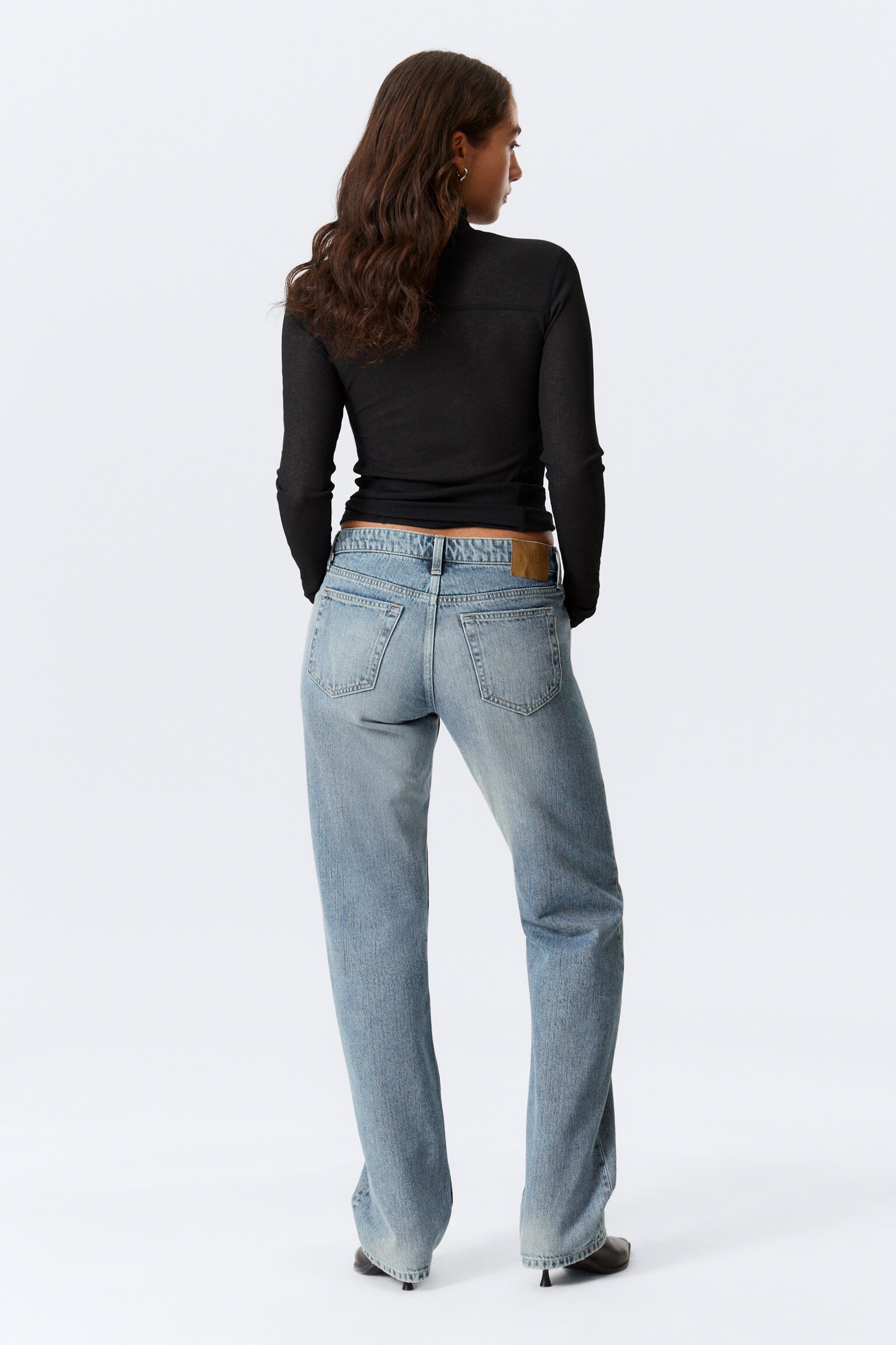 Arrow Low Rise Regular Straight Leg Jeans - Blue Fade - Medium Blue/2000 Blue - středně modrá/Second Blue – středně modrá/Board Blue - středně modrá/Aeon Blue - Light Blue/Tuned Black - Black/Mine Blue - Medium Blue - 4
