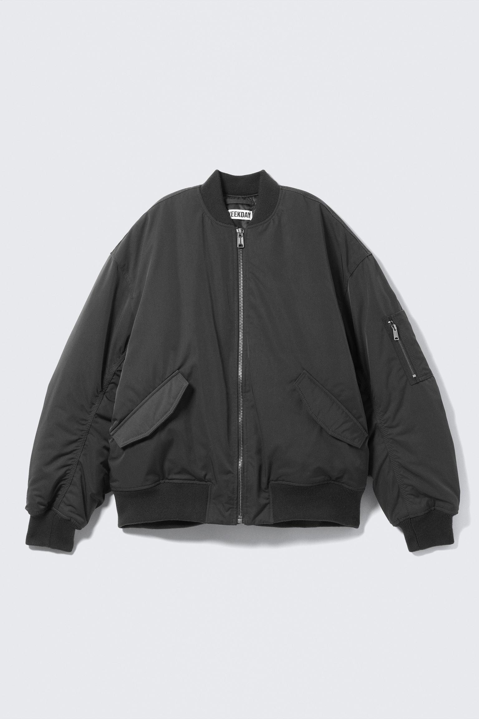 Cazadora bomber de sarga - Gris oscuro/Topo oscuro - 2