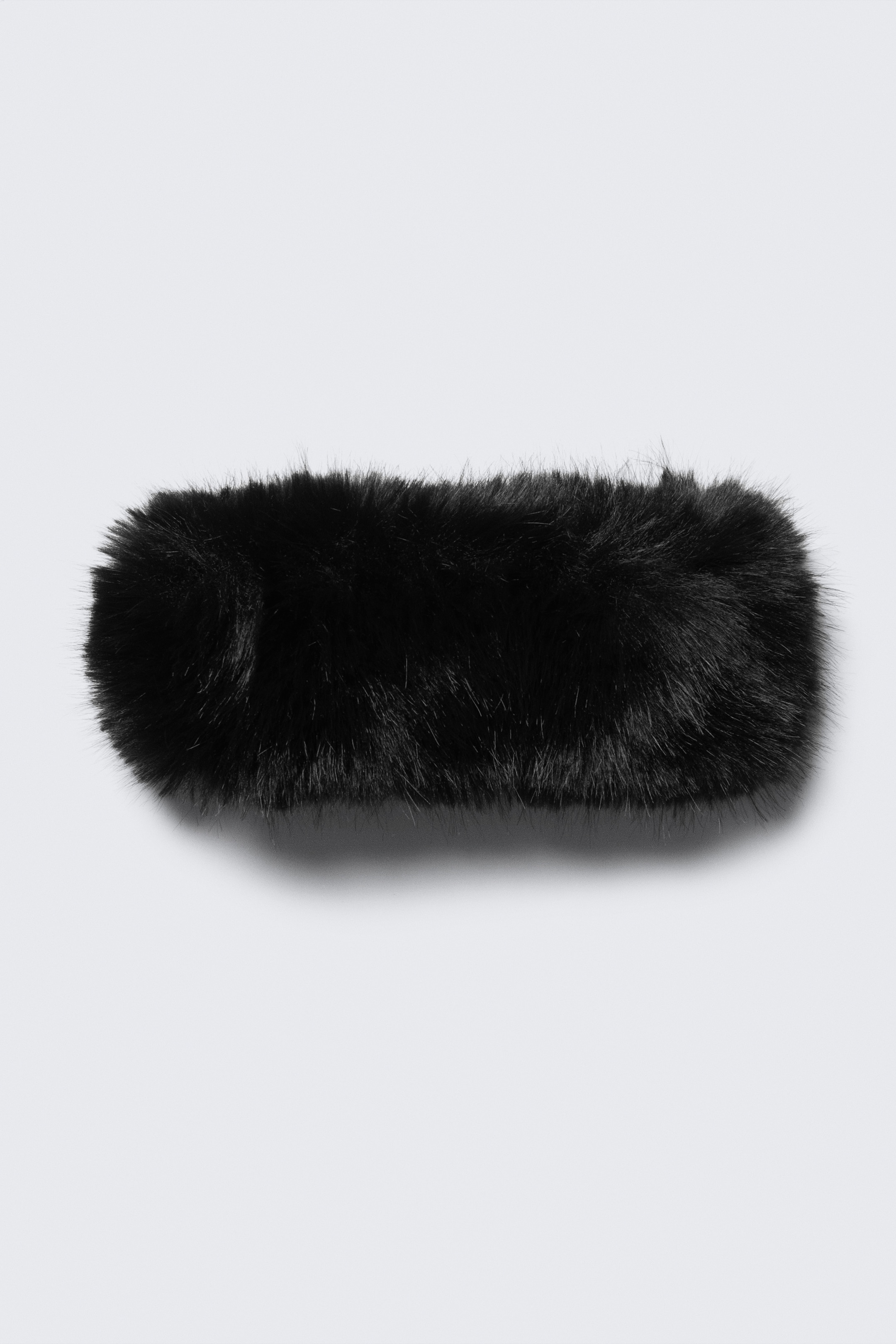 Agrandir l'image: Bandeau en fausse fourrure douce - Noir - FEMME | H&M FR 1