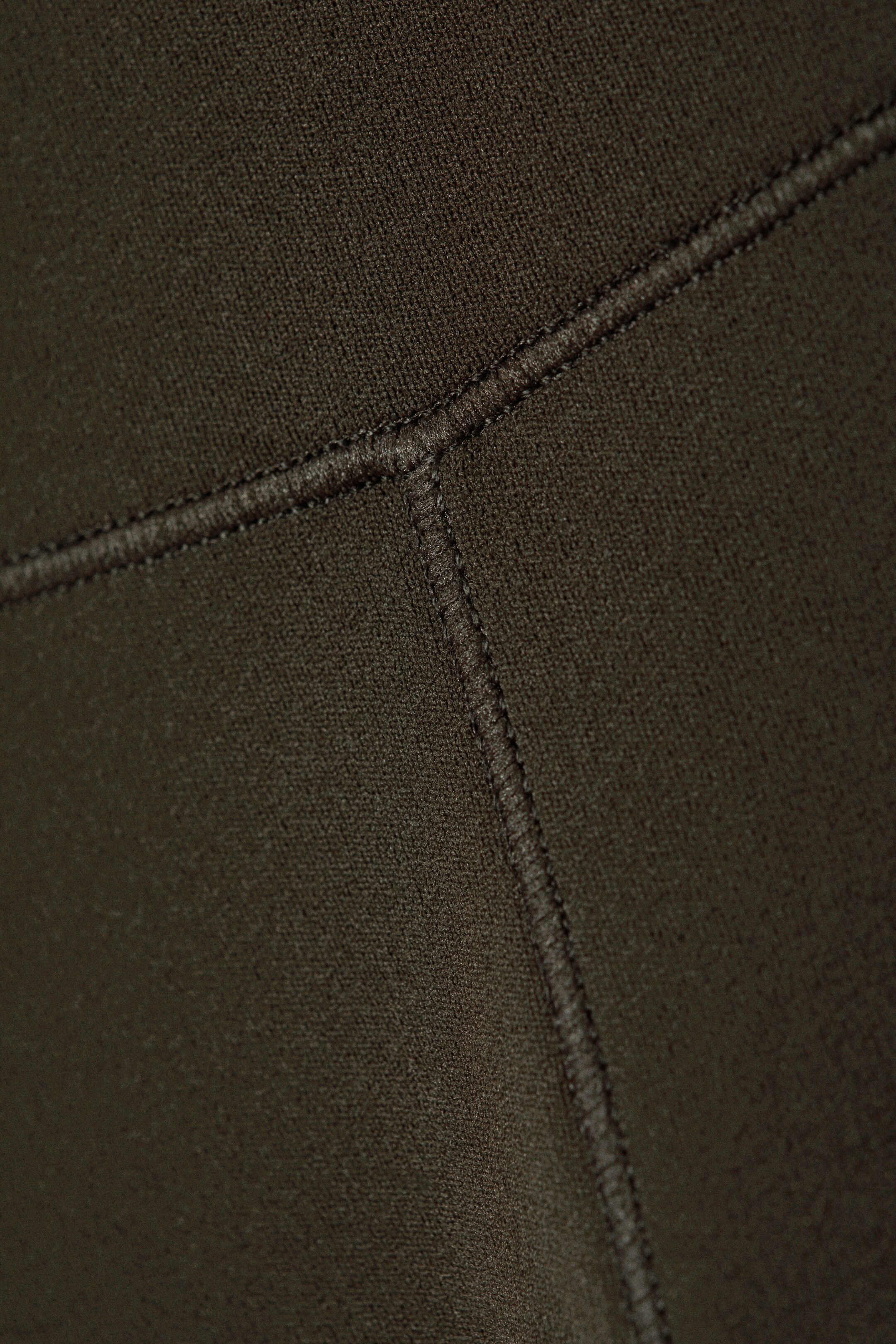 Ingrandisci l'immagine: High Waisted Sports Tights - Dark Brown - DONNA | H&M CH 2