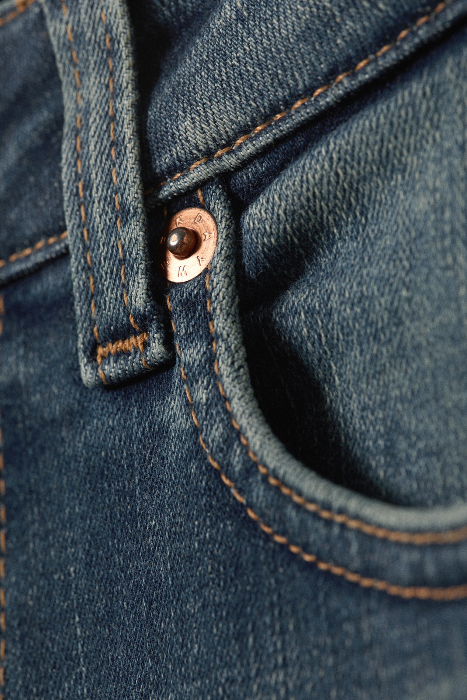 Luna Low Rise Skinny Bootcut Leg Jeans - Blue Hymn - Medium Blue/Blue Rinse - Dark Blue - 6