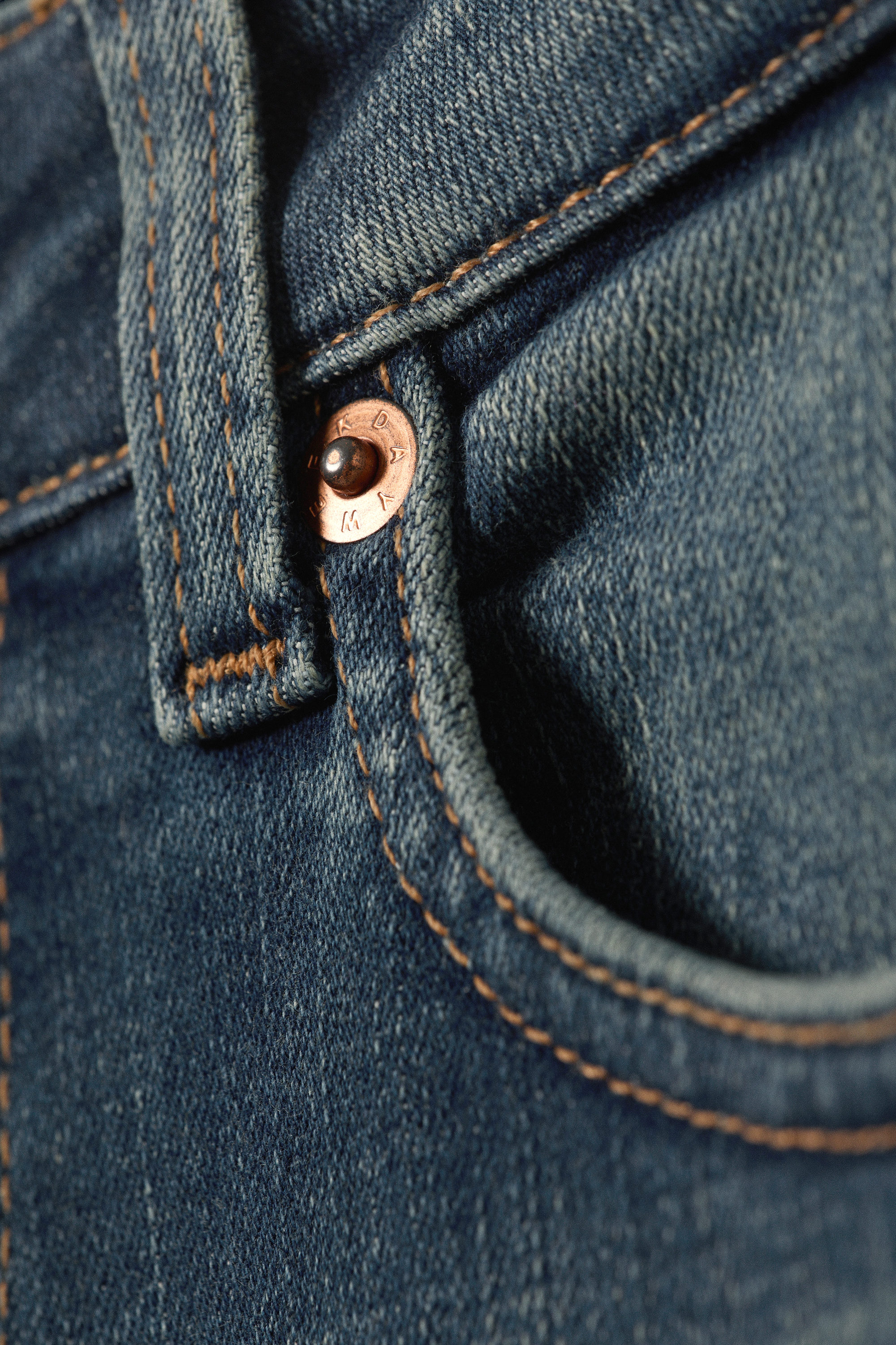 Blue Hymn - Mellanblå - Hour Low Waist Skinny Bootcut Leg Jeans - 6