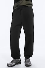Schwarz - Klassische Sweatpants - 1