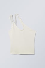 Off-white - Michelle One Shoulder Tank Top - 0