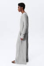 Dimgrå - Motion Low Waist Cotton Trousers - 6