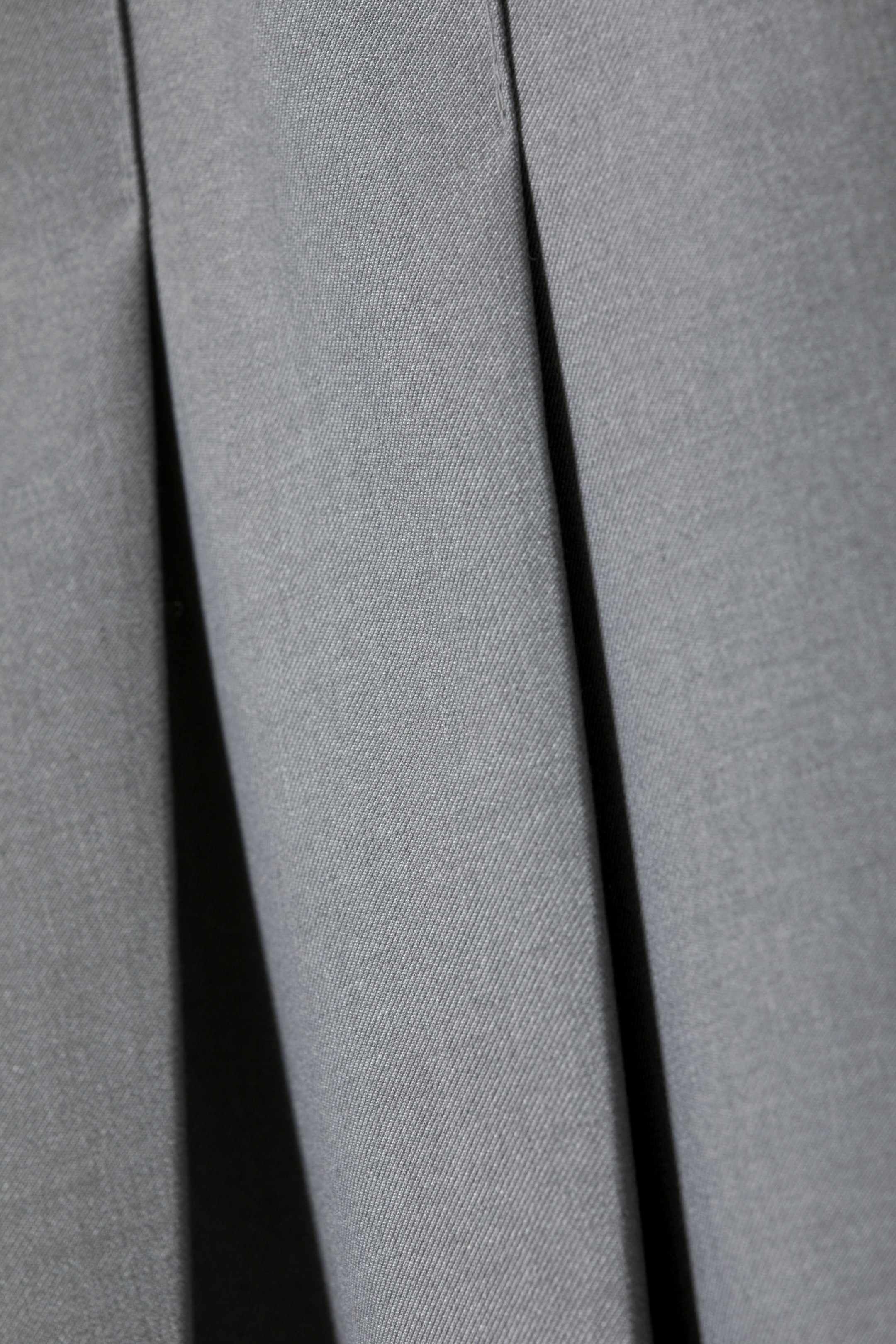 Dusty Grey - Short Pleated Mini Skirt - 2
