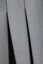 Dusty Grey - Short Pleated Mini Skirt - 2