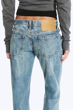 Coastal Black - Light Blue - JEAN ASTER TAILLE BASSE, COUPE AJUSTÉE BOOTCUT - 4