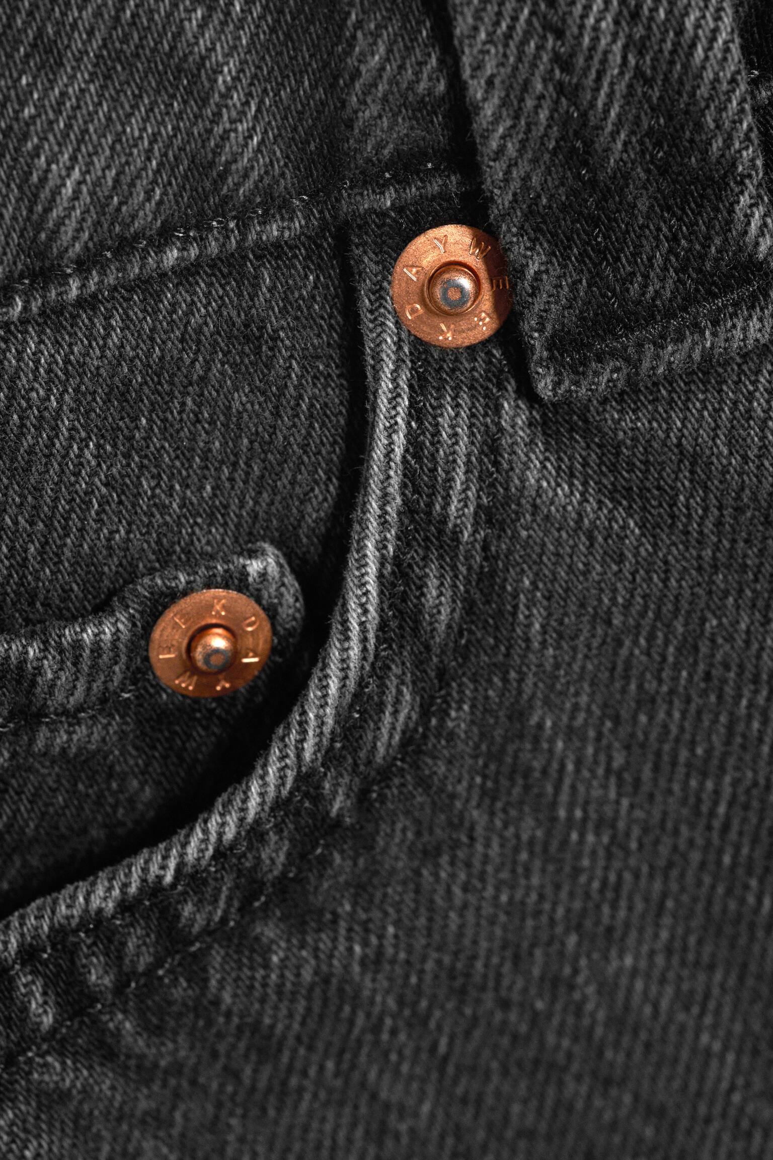 Дънкова Мини Пола - Elegie Black - Черен/Радио Синьо - Средно синьо - 5