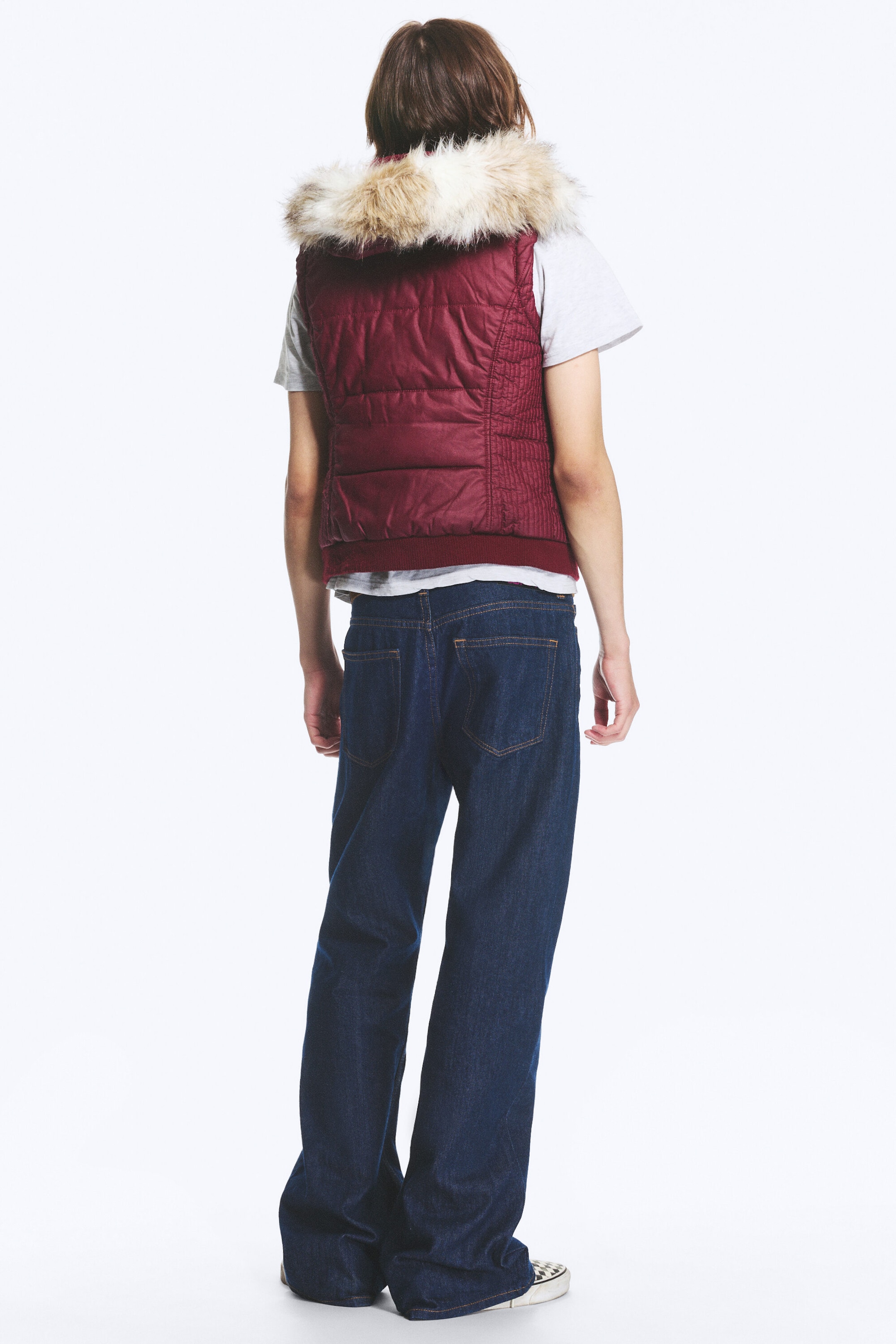 Blue Rinse - Mörkblå - Boo Bootleg Low Waist Regular Bootcut Jeans - 3
