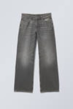 Mine Grey - Dunkelgrau - Ample Low Waist Loose Wide Leg Jeans - 5