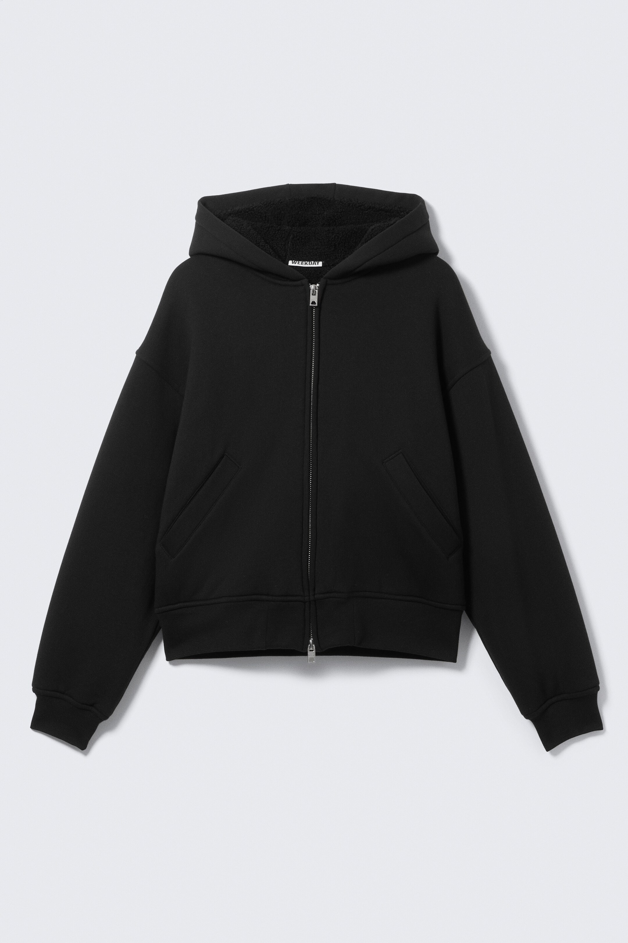 Zobacz większy obraz: Bluza z kapturem Bomber z podszewką - Czarny - ON | H&M PL 5