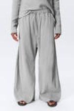 Dimgrå - Motion Low Waist Cotton Trousers - 3