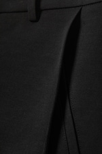 Black - Low Rise Linen-Blend Suiting Shorts - 6