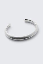 Oxidised Silver - Open Cuff Bracelet - 0