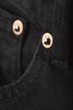 Almost Black - Black - Easy Regular Straight Leg Jeans - 1