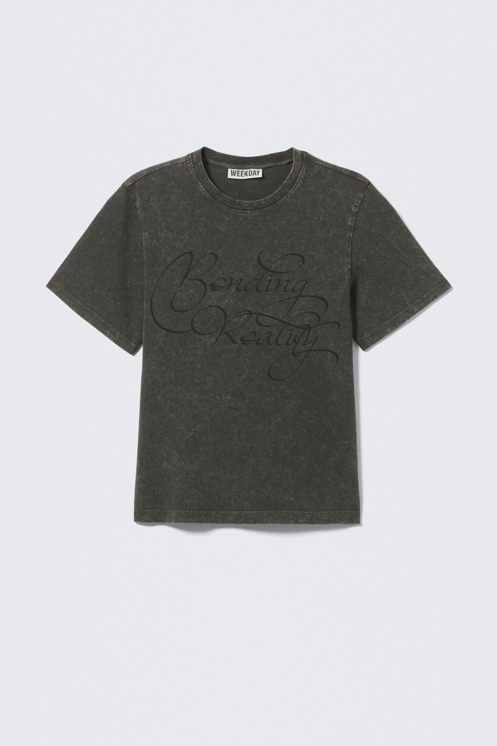 lady gaga short-sleeved t-shirt - Off-black | Weekday WW