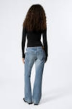 Blue Fade - Light Blue - Nova Low Rise Slim Bootcut Leg Rodeo Jeans - 4