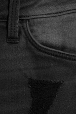 Marion Black Skull - Black - BOOTY BEI LOW RISE SKINNY BOOTCUT JEANS - 1