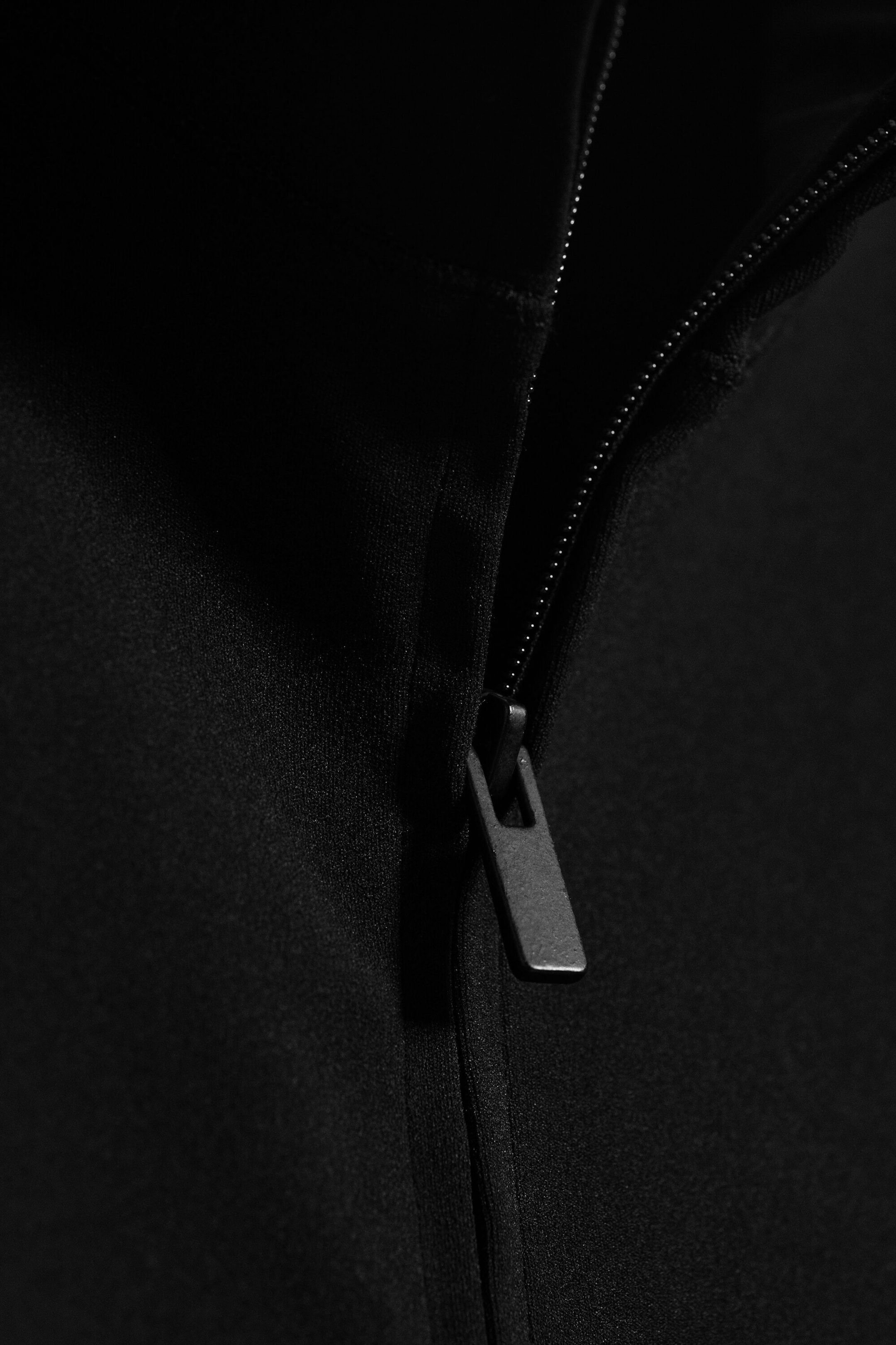 Black - Zipped Sports Jacket - 5