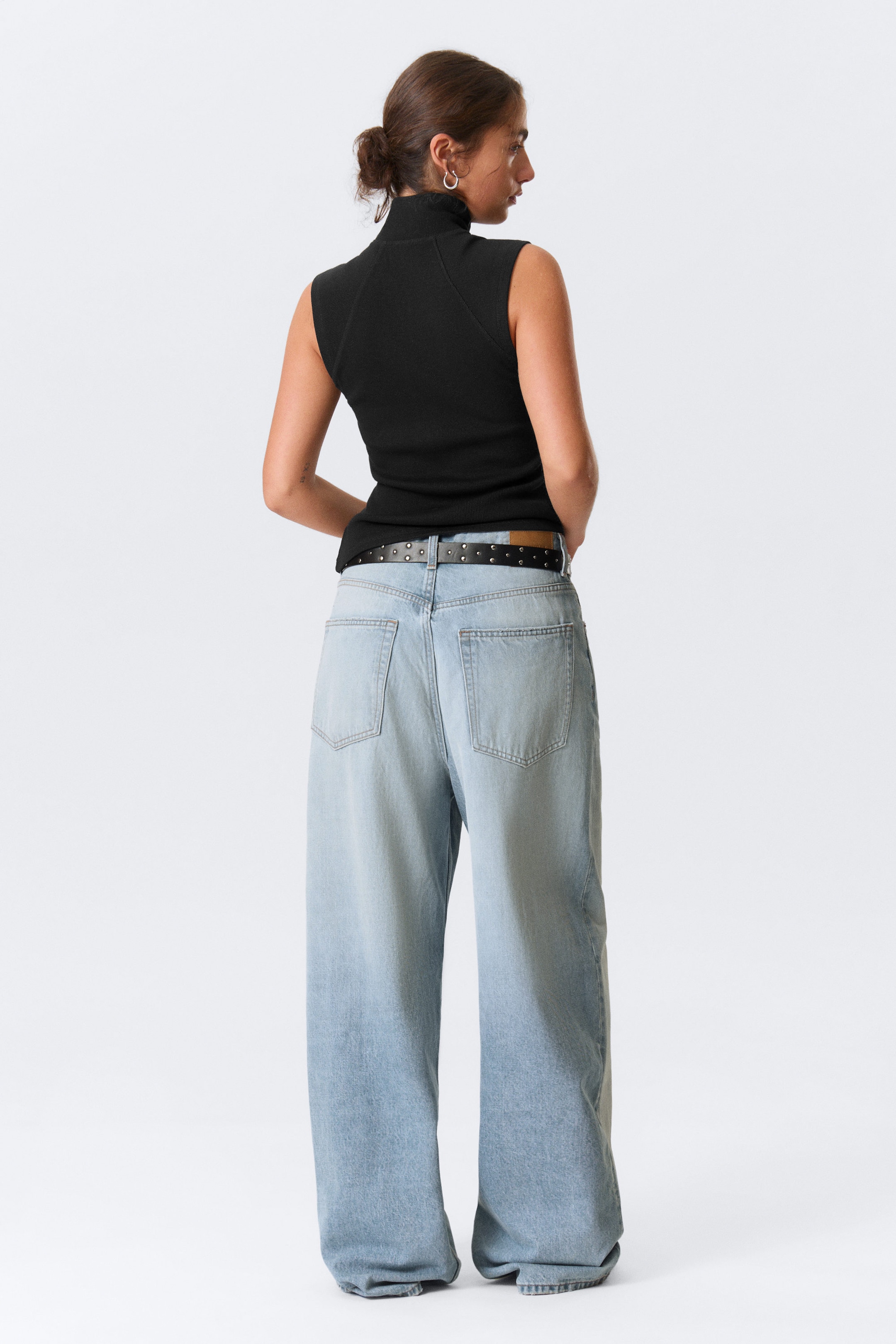 Kimberley Blue - Bleu clair - Jean baggy unisexe Astro taille mi-haute - 6