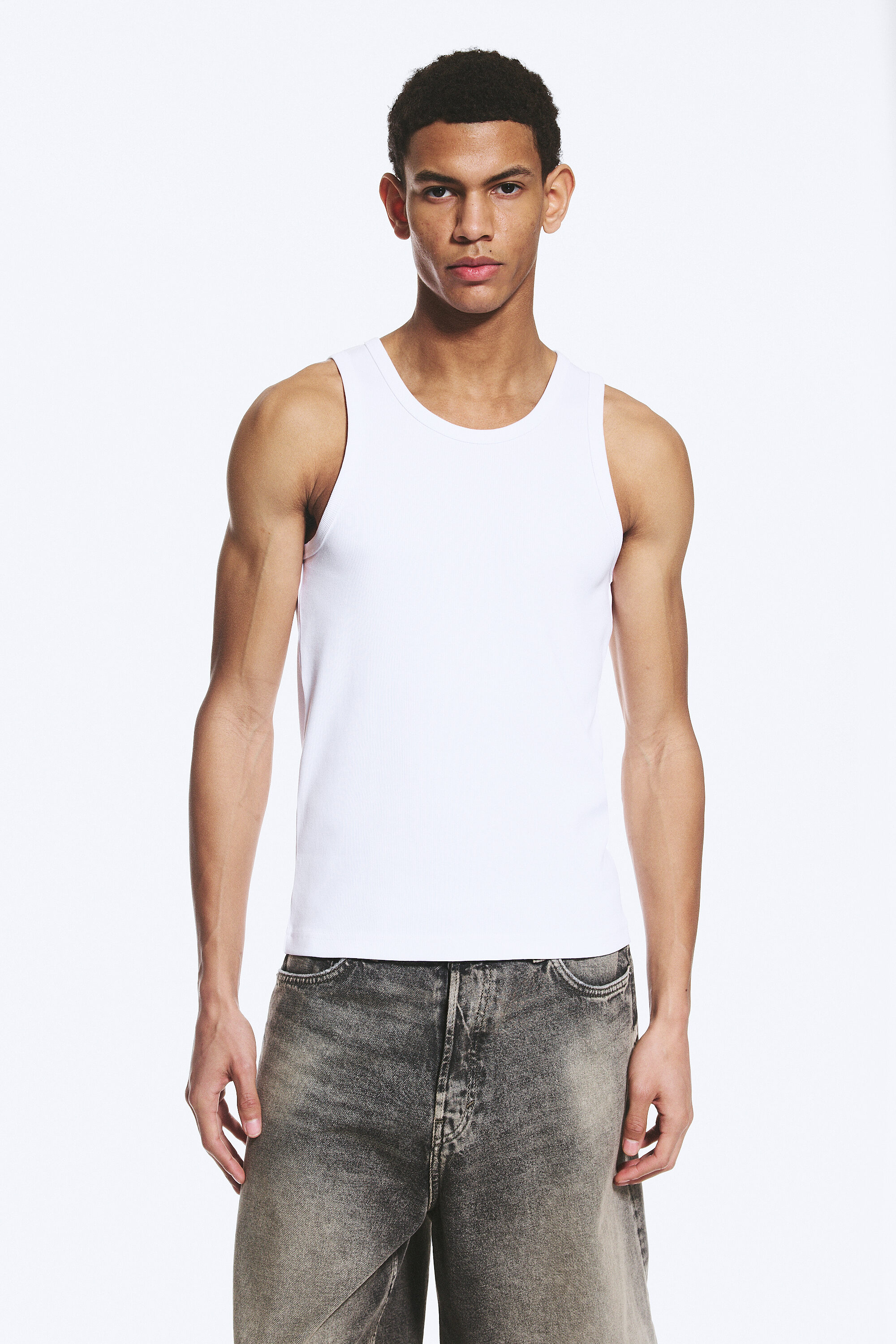standard tank top - White | Weekday EU