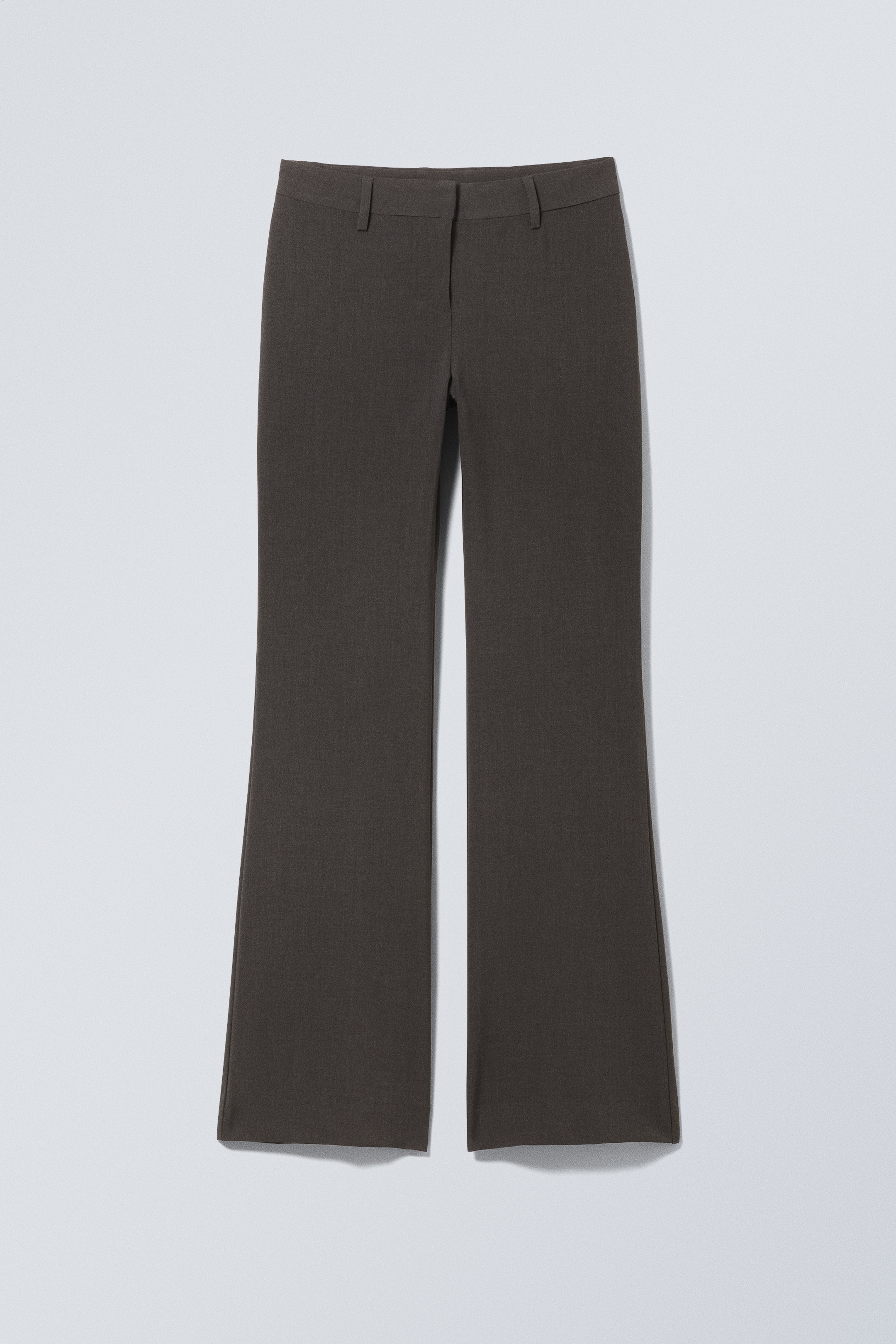 Ingrandisci l'immagine: Flared Suiting Trousers - Dark Brown - DONNA | H&M CH 1