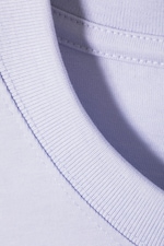 Lilac - Schweres Oversized-T-Shirt - 1
