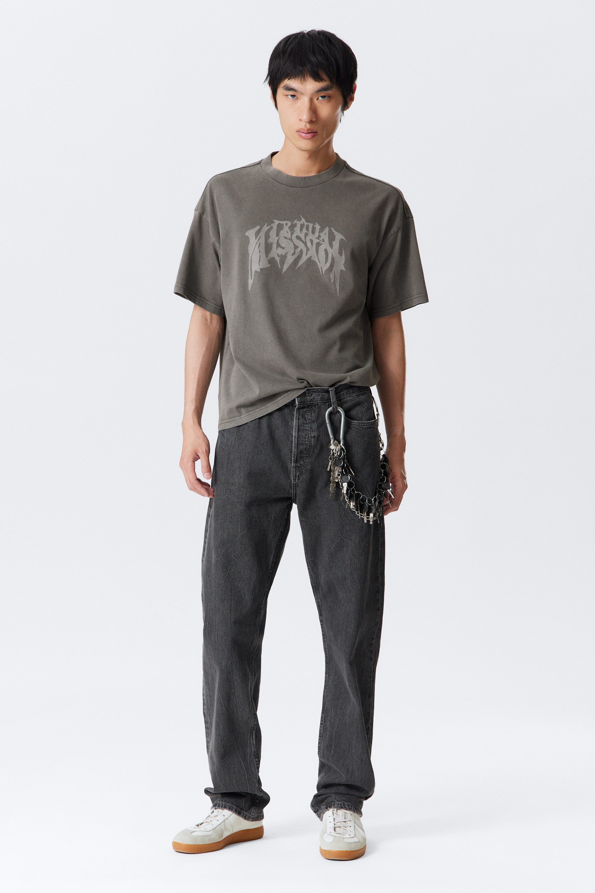 Tシャツ・カットソー Luxury Street Wear washed vintage brave brown be unisexual org.jpg