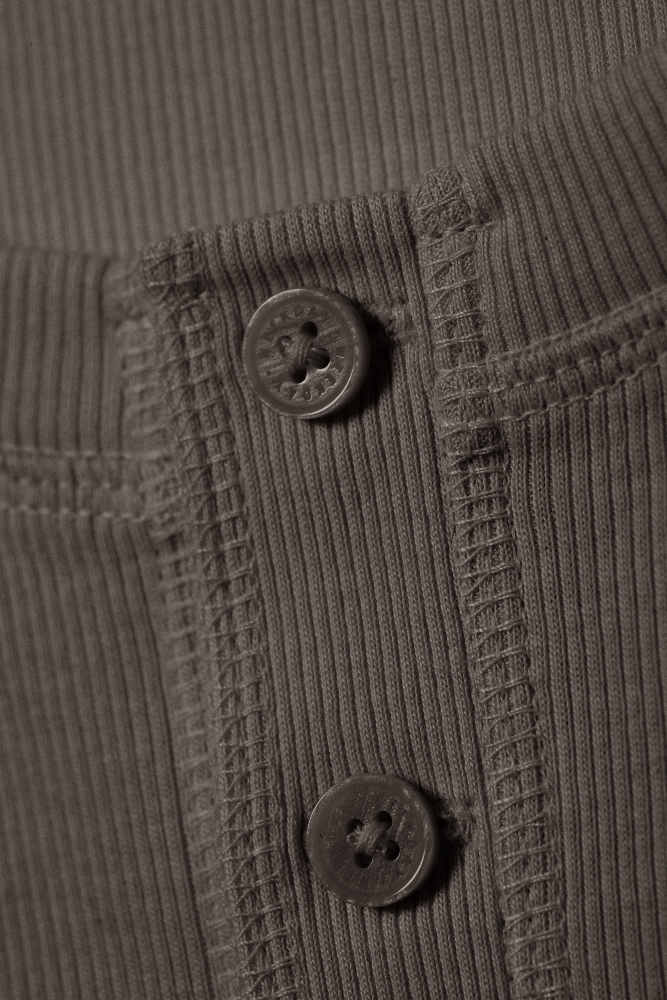 Dark Mole - Long-Sleeved Henley T-shirt - 4