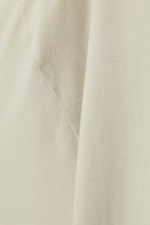 Beige - Oversized Heavyweight T-shirt - 1