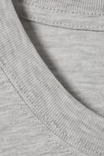 Grau meliert - Mittelschweres Standard-T-Shirt - 1