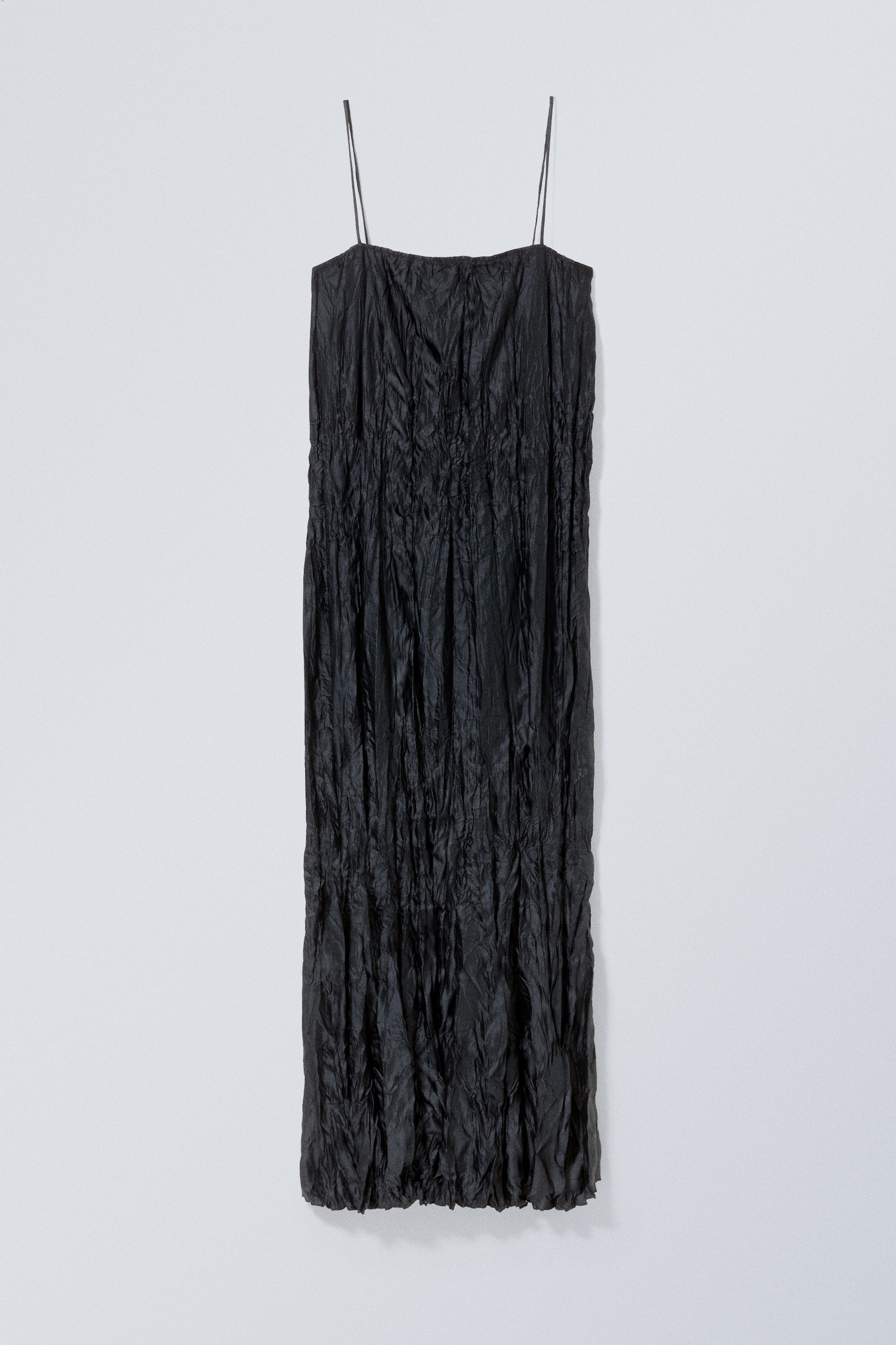 Schwarz - Kleid in Knitteroptik Ina - 0