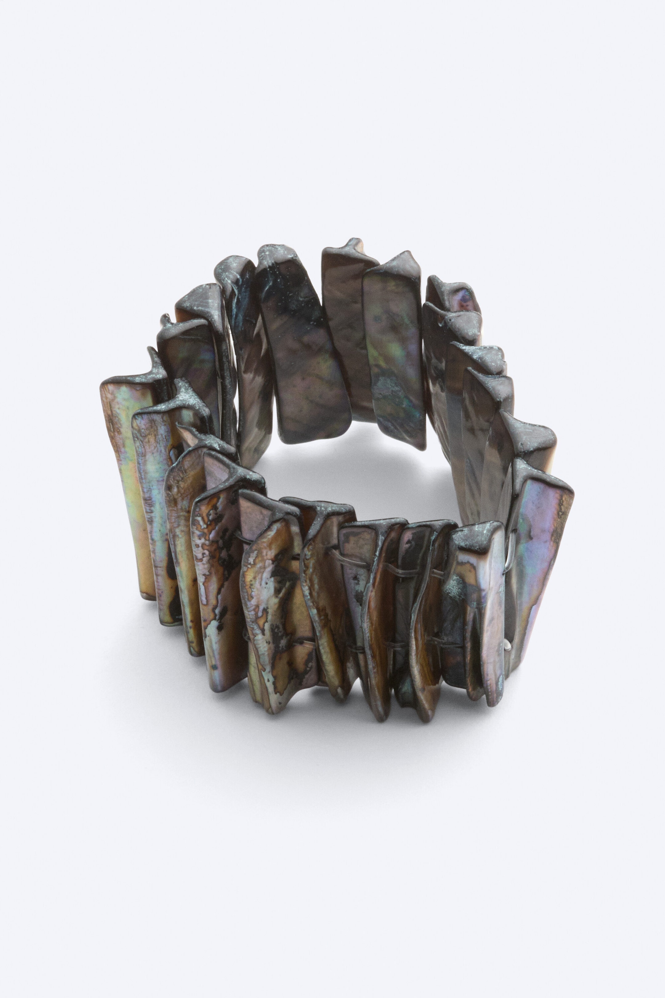 Svart - Snäckarmband - 1