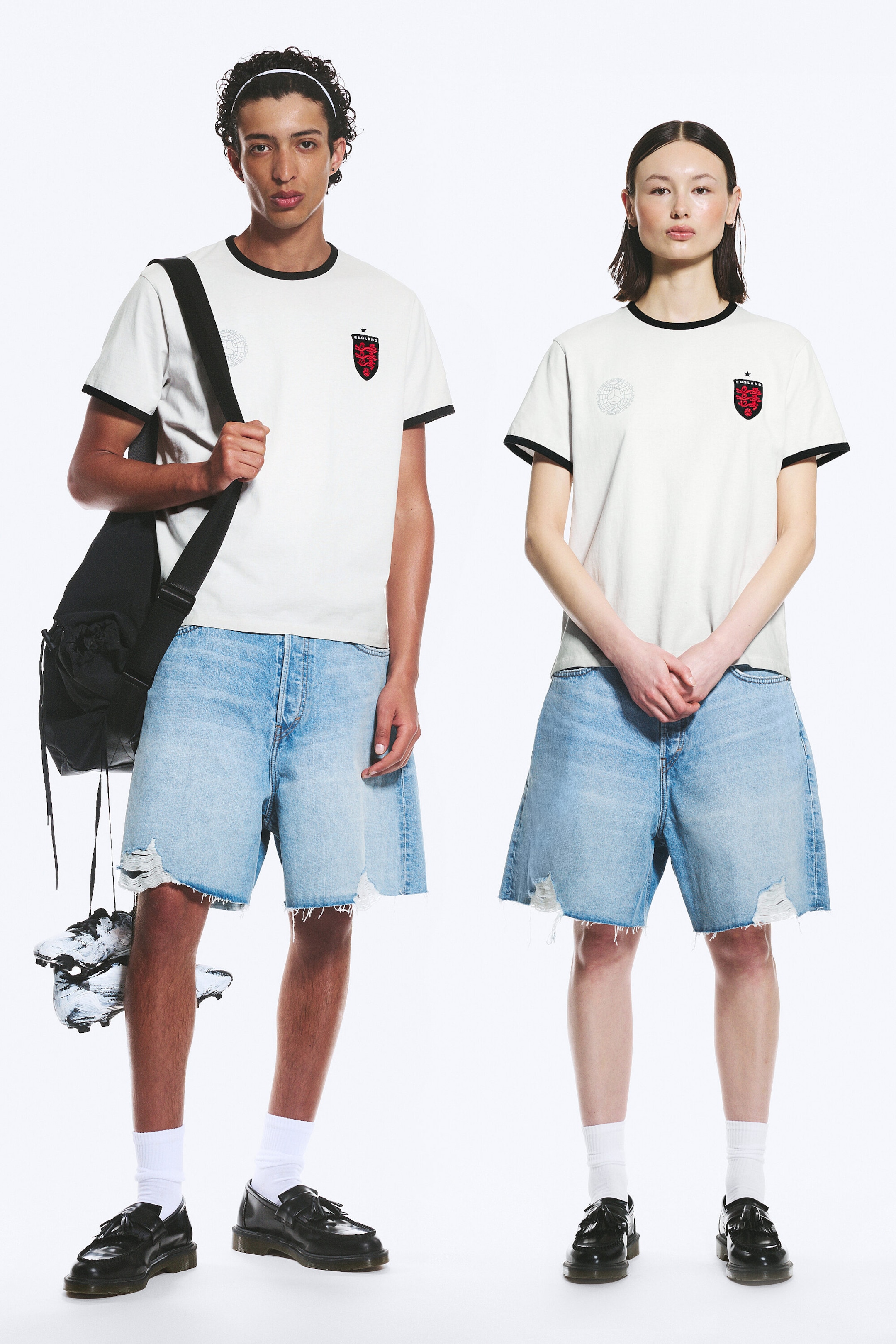 White - TOFFS Slim Fit Football Tee - 1
