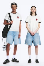 White - TOFFS Slim Fit Football Tee - 0