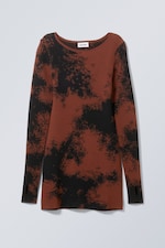 Dark Amber - Josie Jacquard Dress - 0