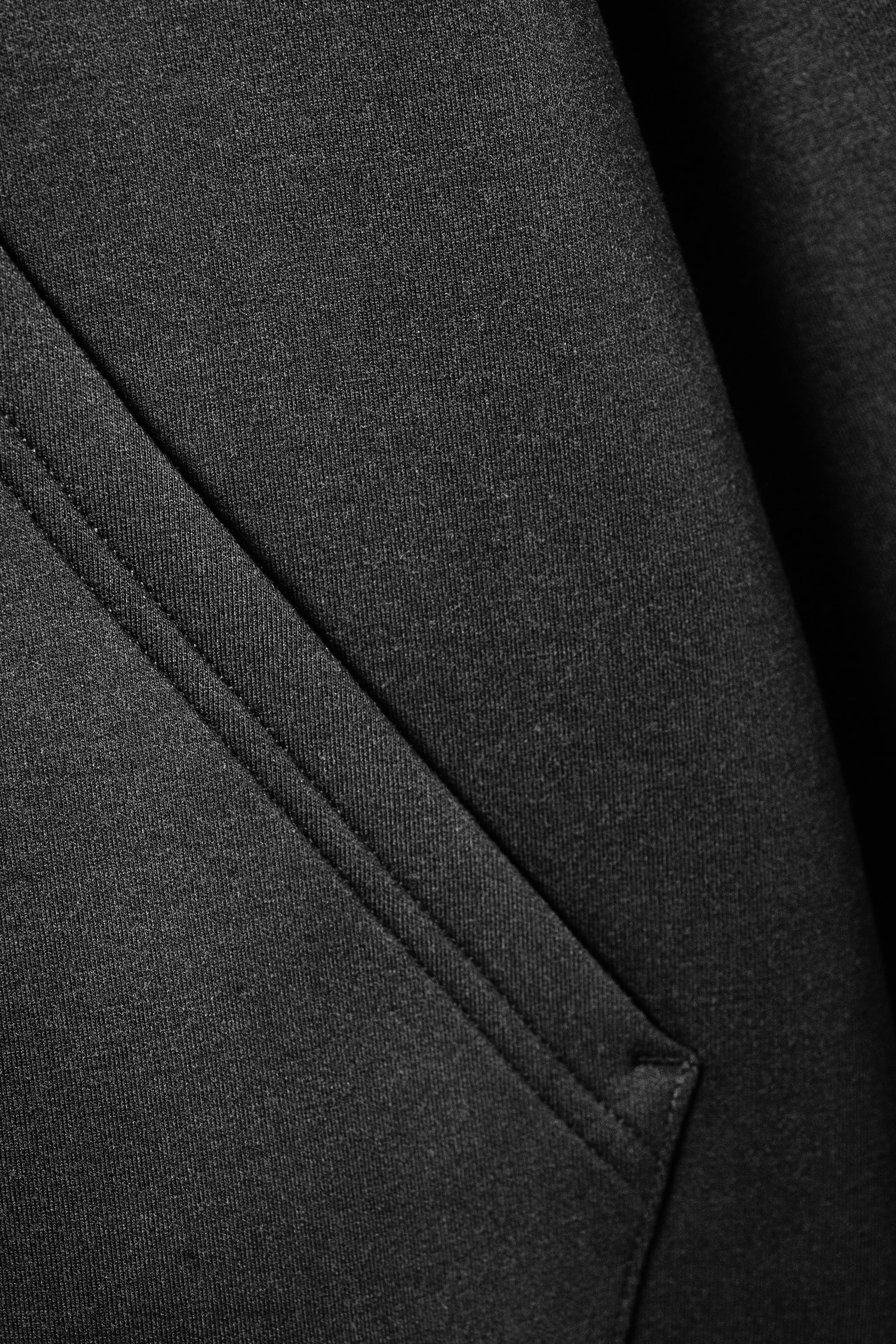 Grösseres Bild ansehen: Simon – Verwaschener Scuba-Zip-Hoodie. - Verblasstes Schwarz - HERREN | H&M CH 2