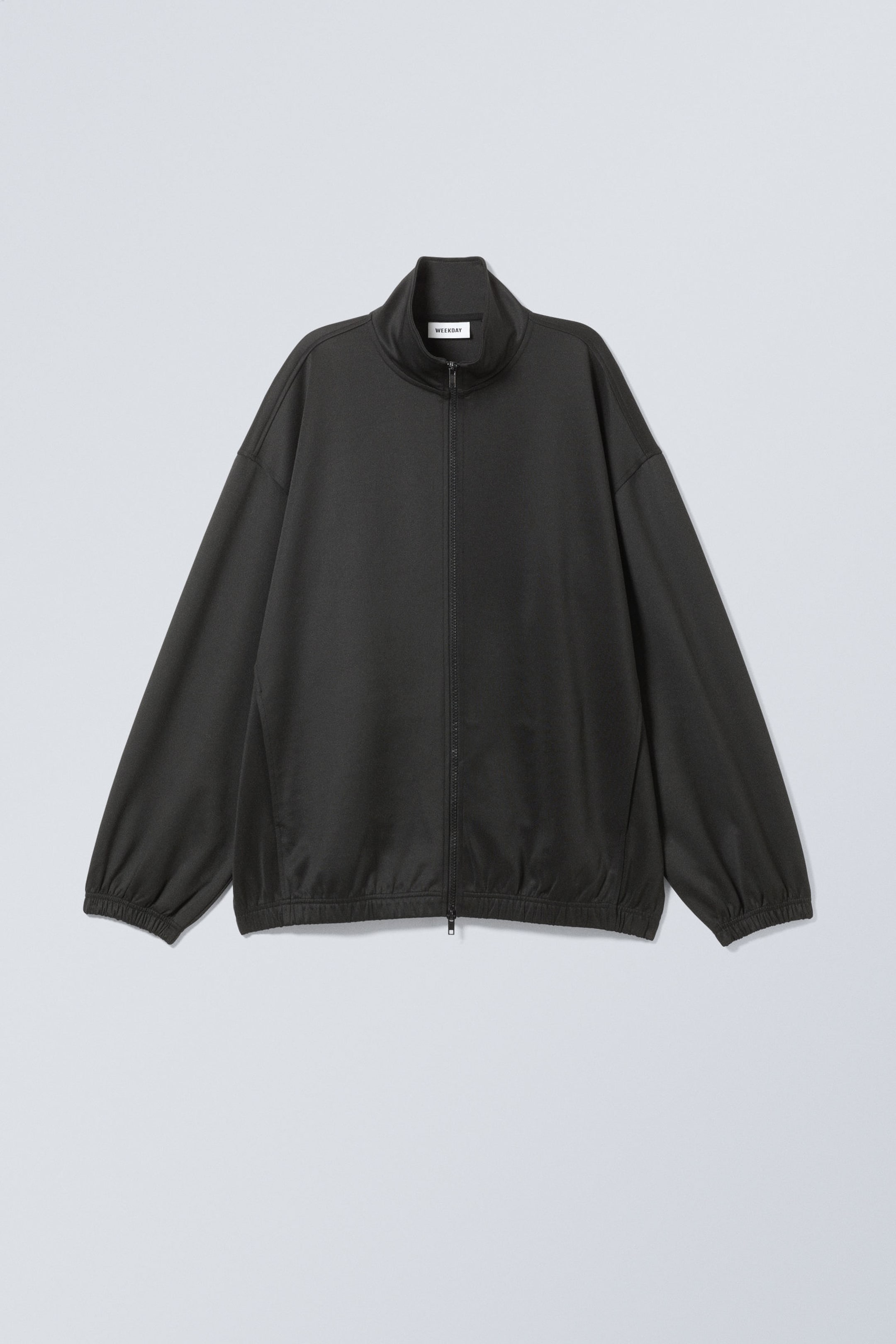Black - Loose Fit Track Jacket - 0