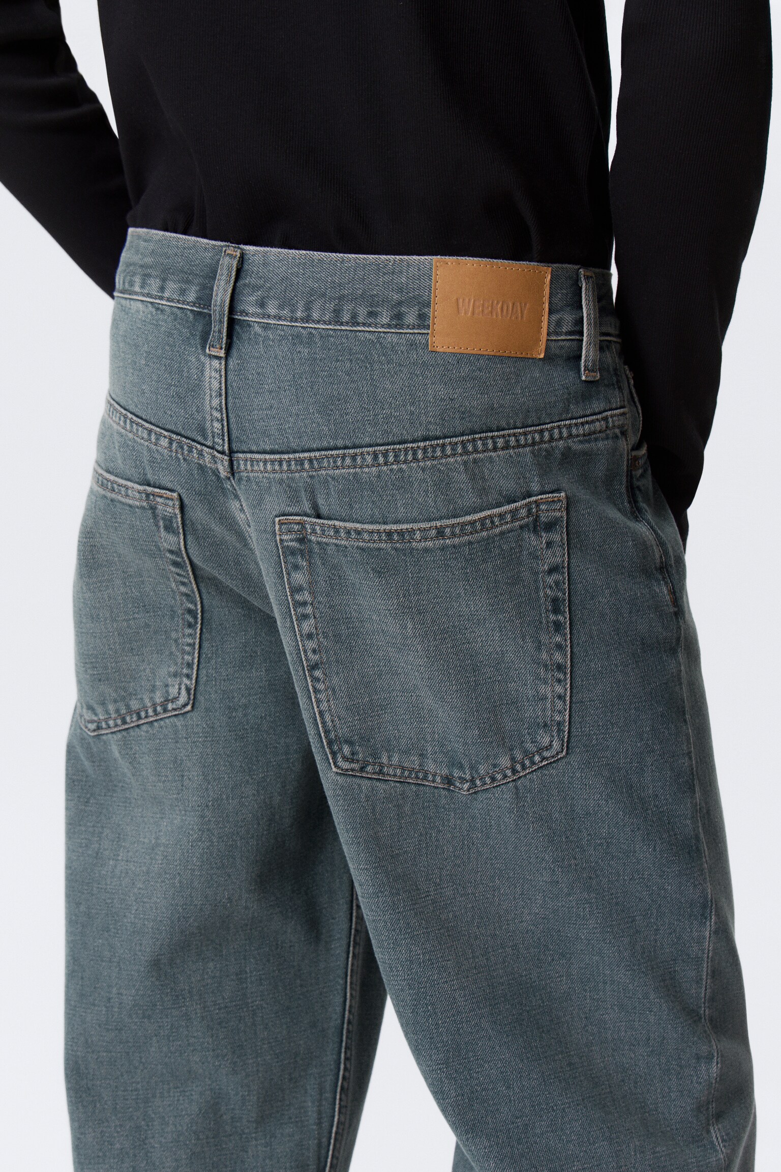 Jean droit ample taille basse Sphere - Bleu One - Bleu foncé/Black Rinse - Noir/Cyan Dust - Bleu moyen/Baltic Blue - Bleu foncé/Aeon Blue – Bleu clair - 5