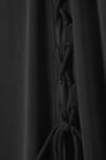 Schwarz - Langes Kleid zum Schnüren Ira - 1