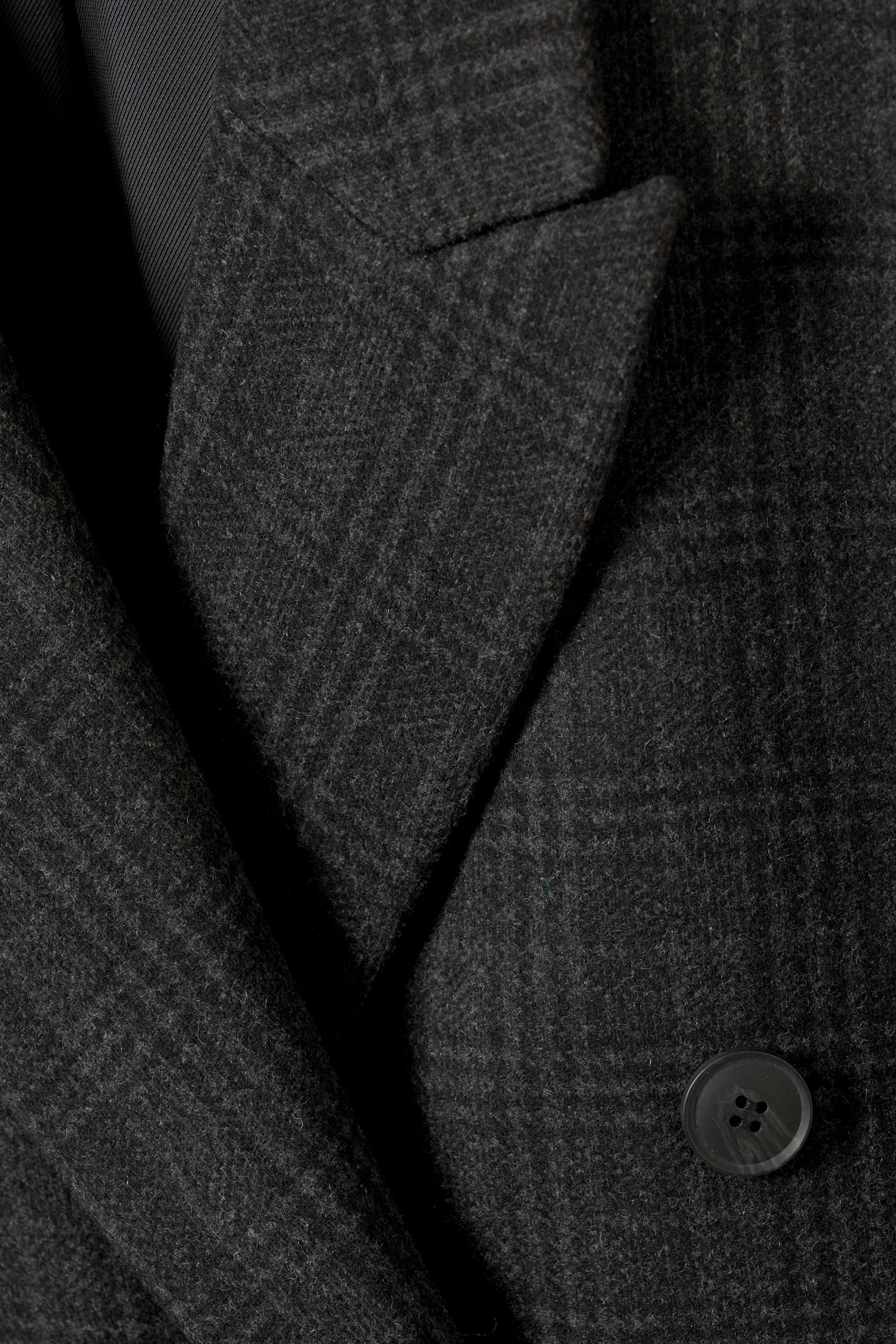 Black Check - Logan Double-Breasted Wool-Blend Coat - 4