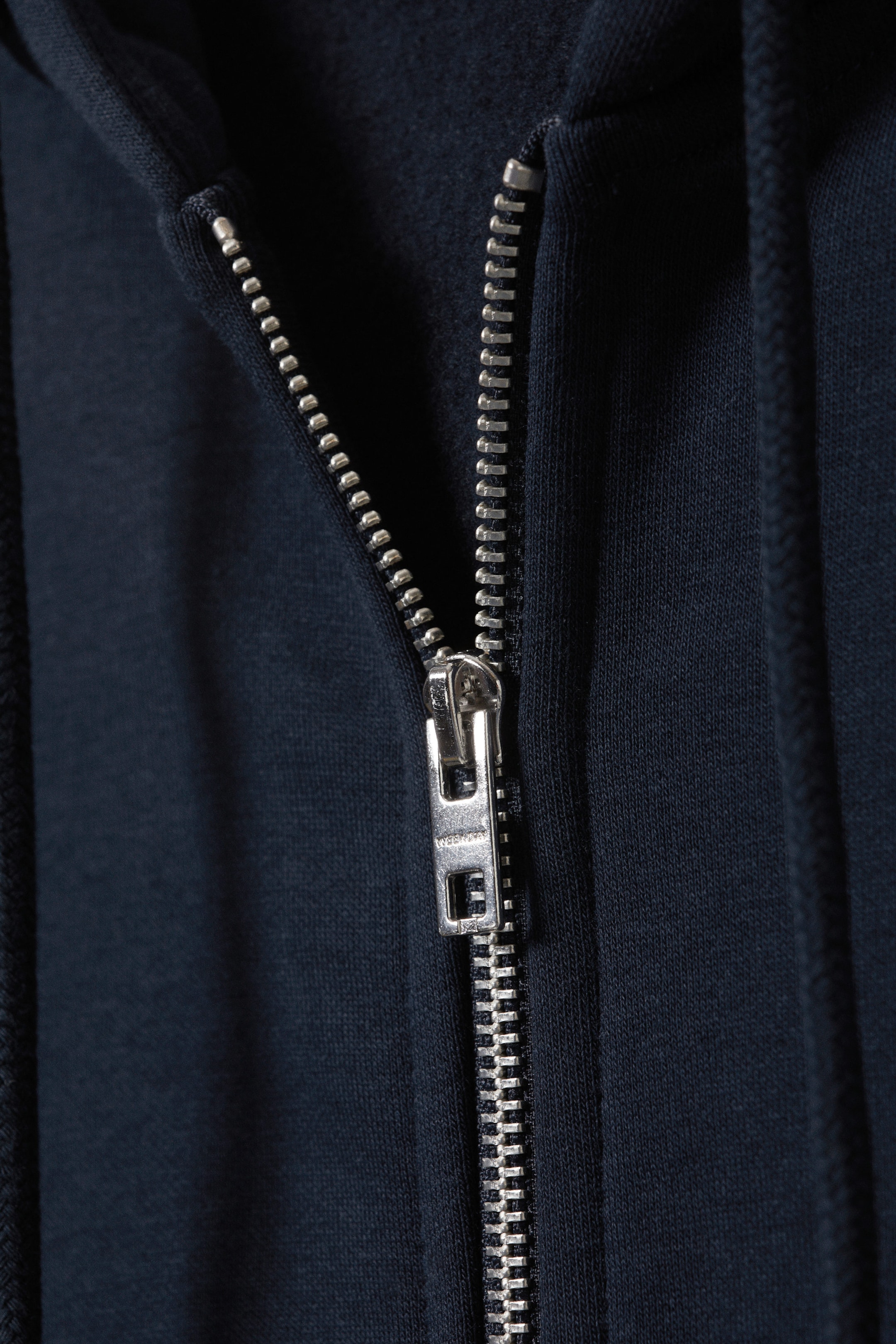Navy Blue - Classic Zip Hoodie - 5